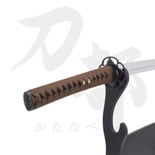 画像をギャラリービューアに読み込む, 居合練習刀 重めよりの軽めモデル 柄前