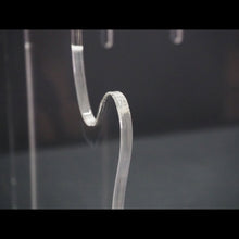 画像をギャラリービューアに読み込む, アクリル刀掛台 三本掛け