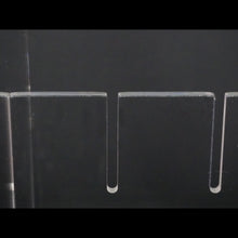 画像をギャラリービューアに読み込む, アクリル刀掛台 三本掛け