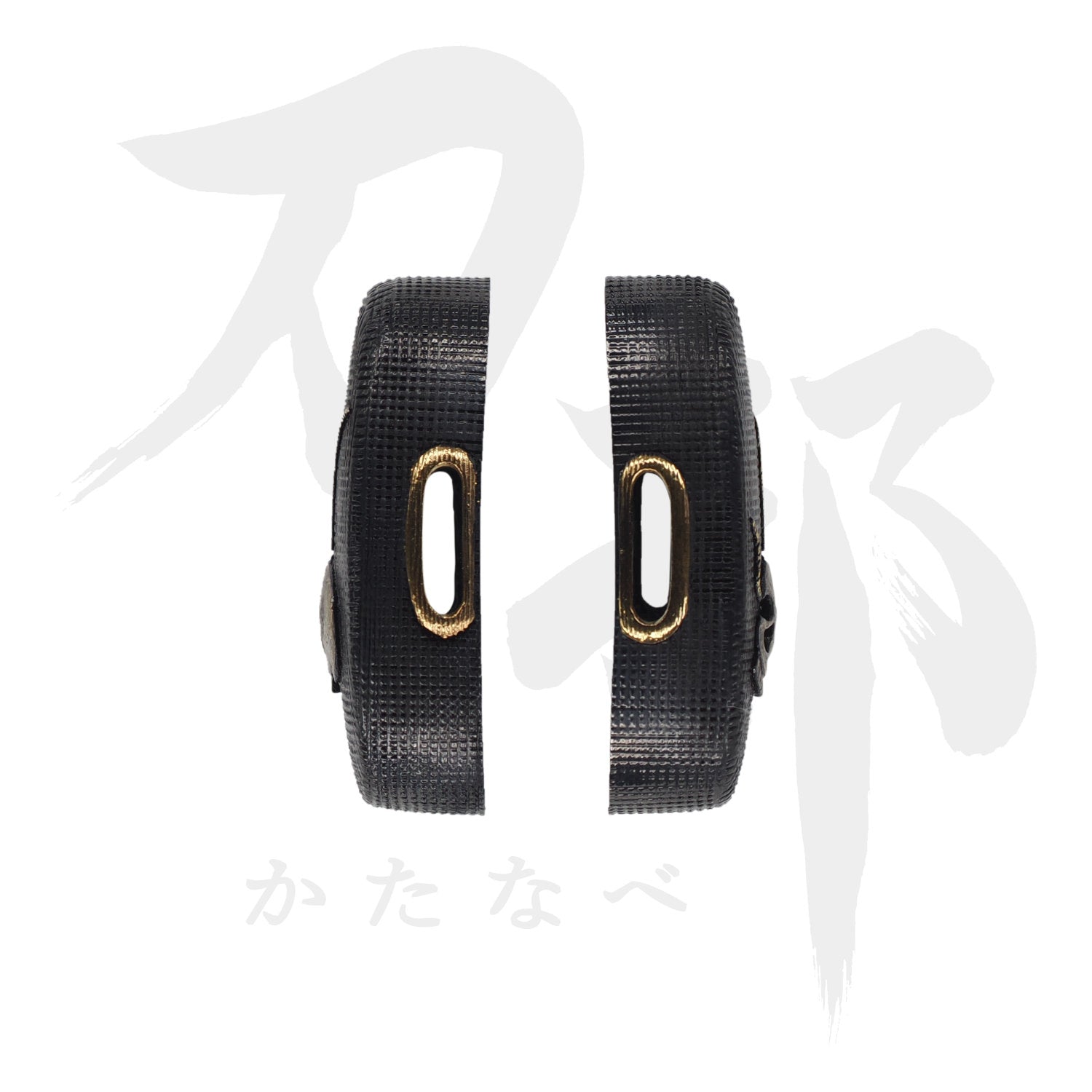 真鍮地 野晒図縁頭｜現代物金具の販売 刀部 かたなべ – 刀部オンライン