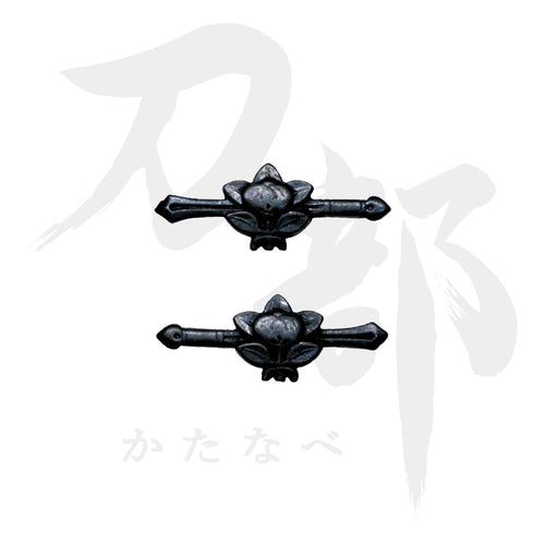 M-053-MAY3 合金 剣橘図目貫