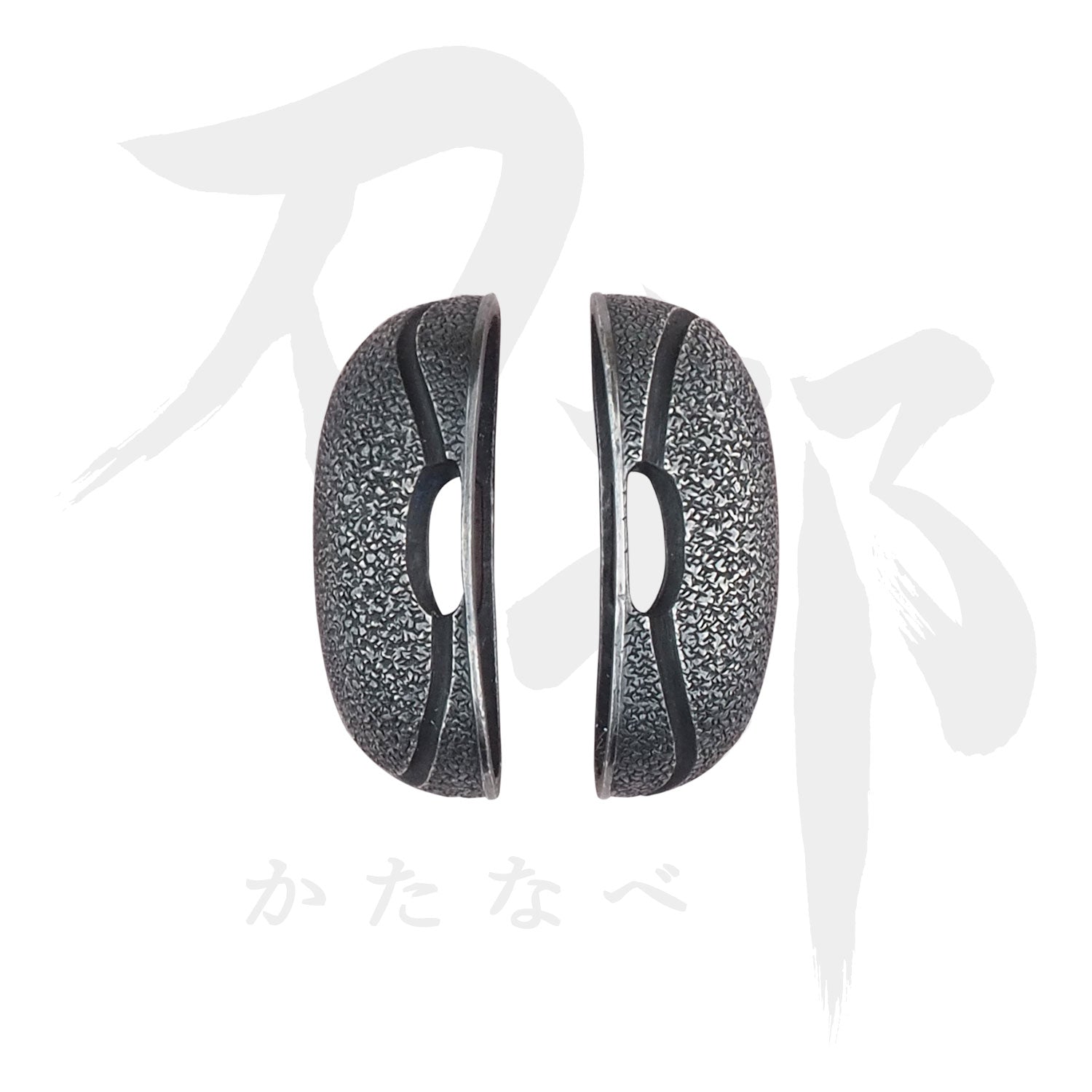 40材質縁頭鐺3点セット 肥後石目図(40mm) nky-12 - seutreinamento.com.br