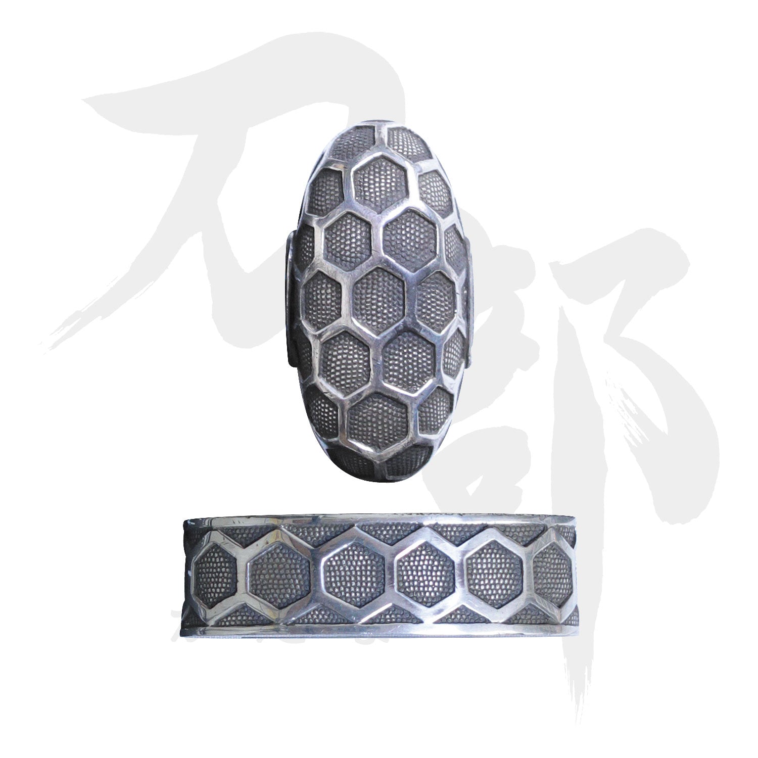 蜂の巣図(銀製)　 K-051-2SV0 蜂の巣図(銀製) K-051-2SV0